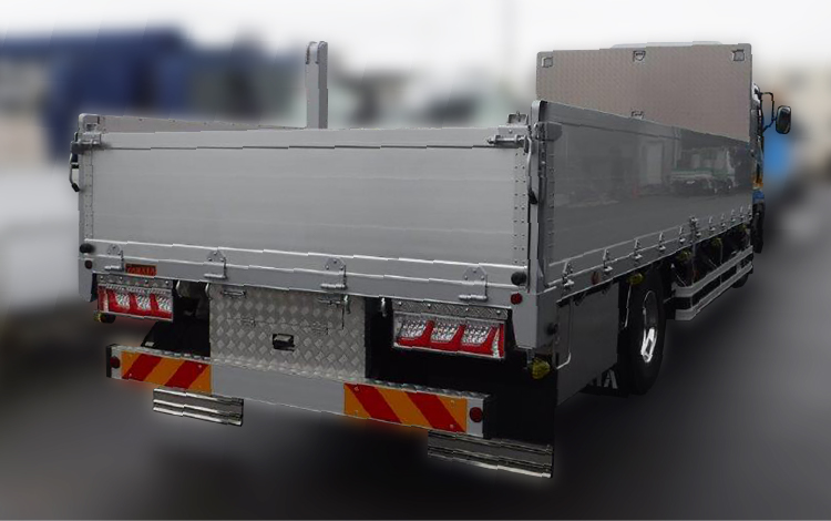 総重量8トンアルミブロック高床車